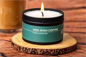 Candle label on Tin