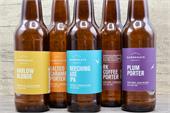 Label designs for beer bottles