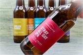 Beer bottle labels for Stray all day IPA