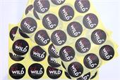 Round stickers on sheets