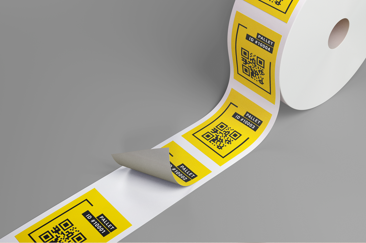 Asset Stickers on rolls