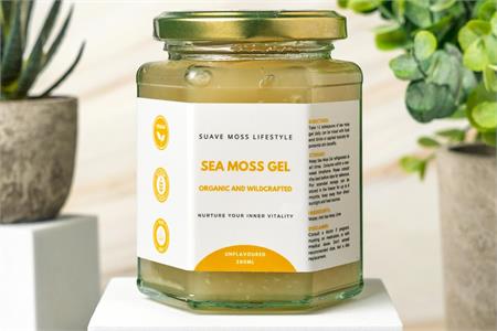 Jar labels for Sea moss