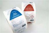 Product labels supplied on rolls