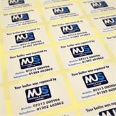 UV resistant stickers