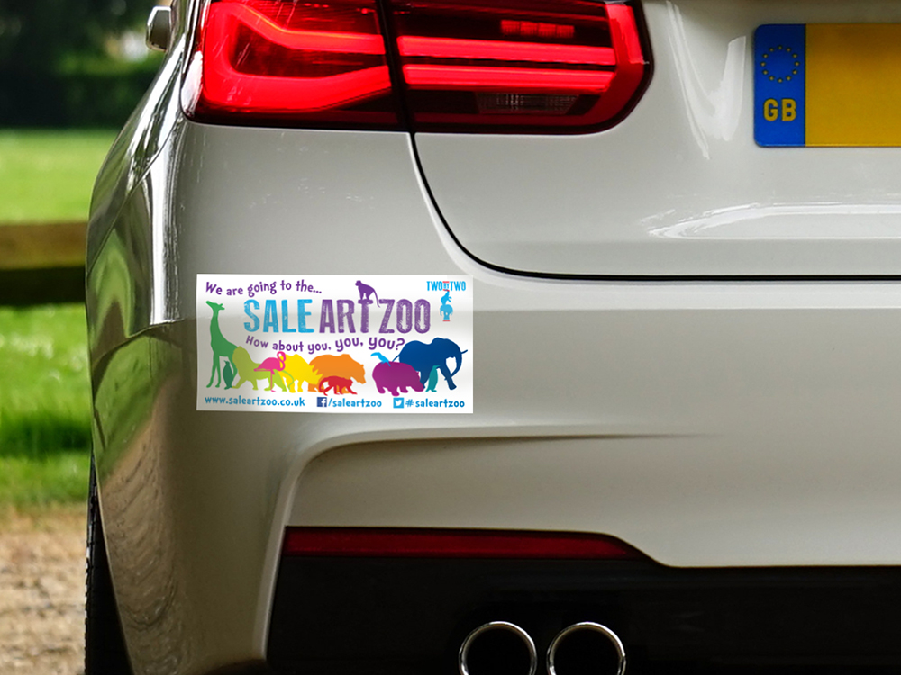 design your own Custom Car Vehicle Bumper Sticker Personalised.